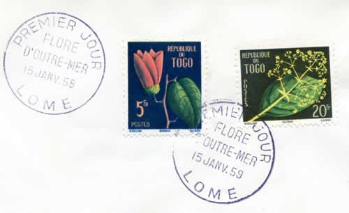 FDC timbres flore