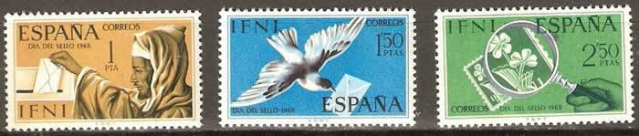 Derniers timbres de l'IFNI