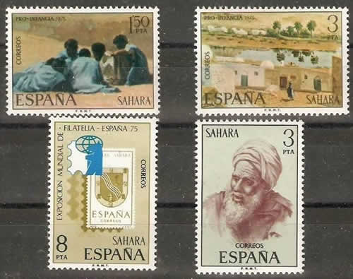Derniers timbres du Sahara Espagnol