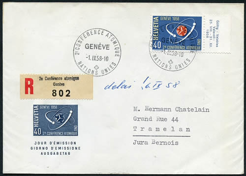 2ème conférence atomique Genève 1958