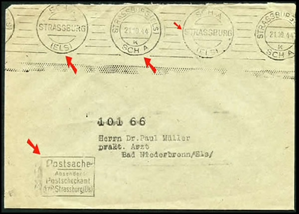 OMEC Chèques postaux de Strasbourg