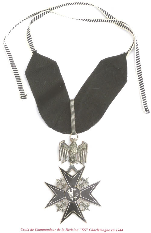 Croix de Commandeur de la Division Charlemagne
