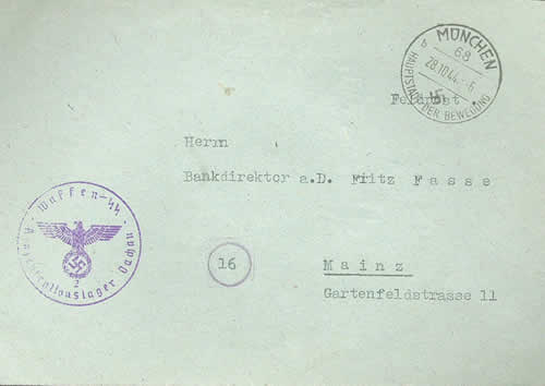 lettre administrative de dachau