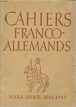 Cahiers franco-allemands édition de 1943