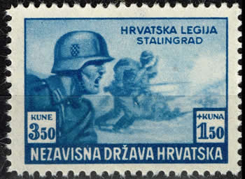 Stalingrad timbre de Croatie