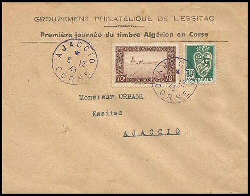 FDc timbre algérien en Corse