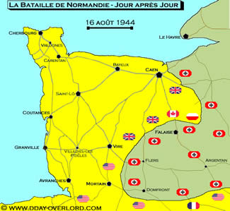Bataille de Normandie 16 août 1944