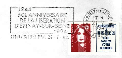 50ème anniversaire de la libération d'Epinay