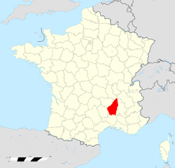 département de l'Ardèche