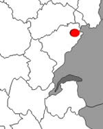 Position géographique du maquis de Lomont