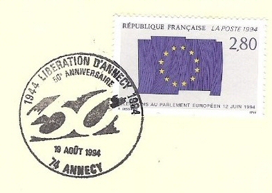 50e anniversaire de la Libération d'Annecy