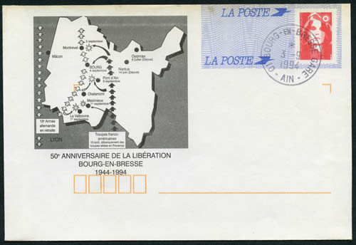 PAP 50ème anniversaire libération Bourg-en-Bresse