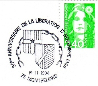 50ème anniversaire de la libération de Montbéliard