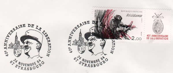 40ème anniversaire de la libération de Strasbourg