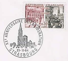 20ème anniversaire de la libération de Strasbourg