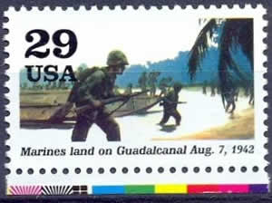 Guadalcanal timbre US