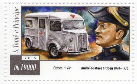 Citroën type H ambulance Sao Tomé