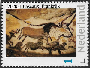Lascaux timbre des Pays-Bas
