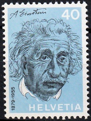Einstein timbre de Suisse