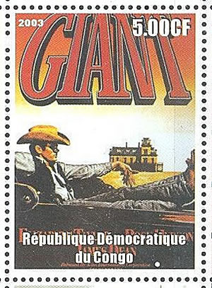 Film Giant avec James Dean