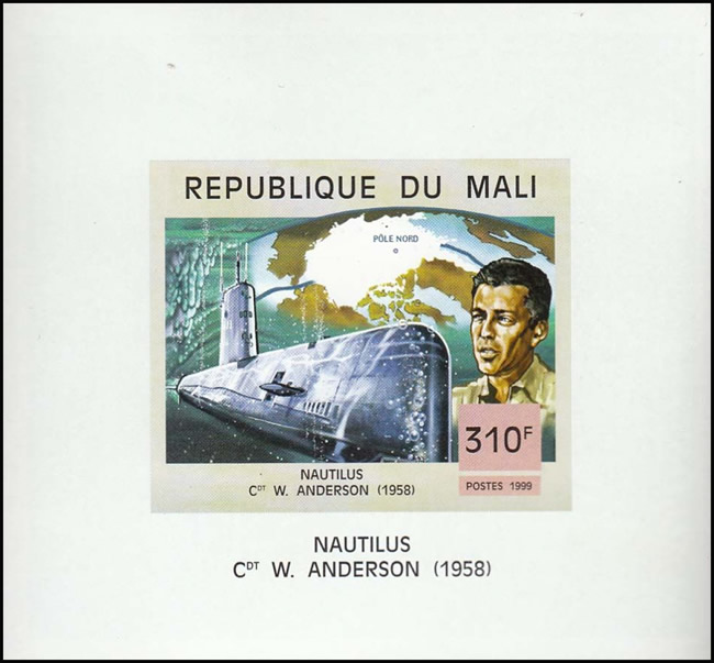 Timbre Nautilus du Mali