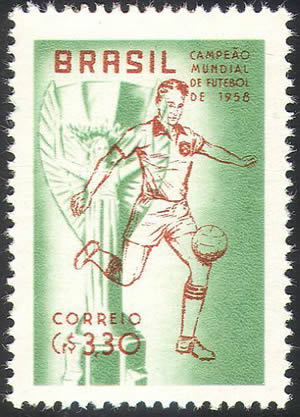 Bresil vainqueur coupe du monde de football 1958
