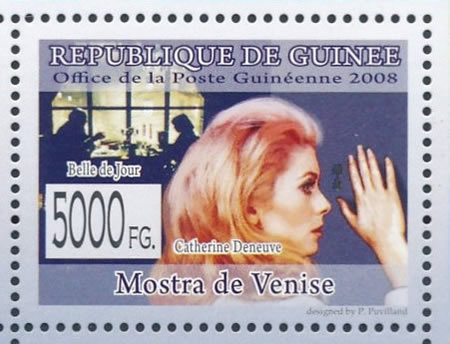 Belle de Jour timbre de Guinée