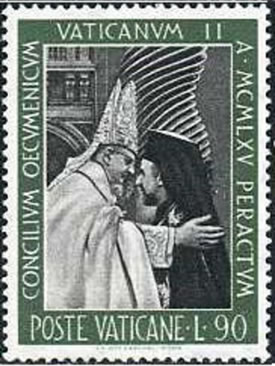 Paul VI et le partriache grec