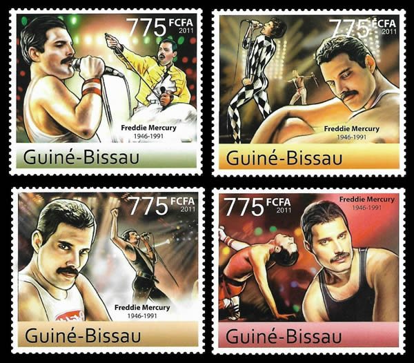 Freddie Mercury Guinée Bissau