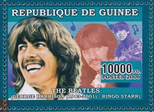 George Harrison et Ringo Starr