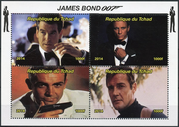 Bloc James Bond Tchad