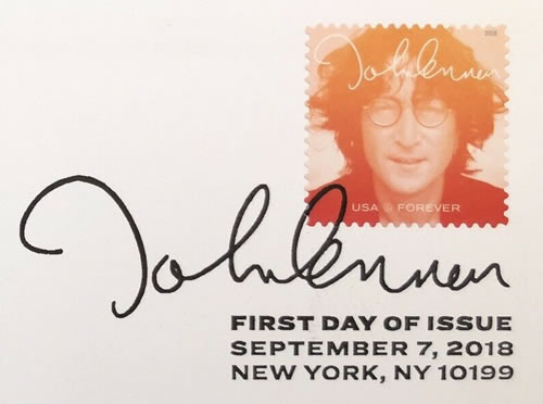 FDC timbre US John Lennon