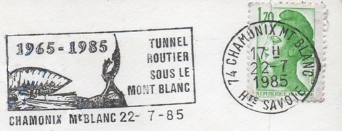 OMEC 20ème anniversaire du Tunnel sous le Mont-Blanc