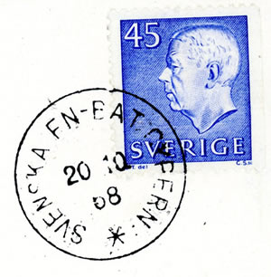 Service postal suédois à Chypre