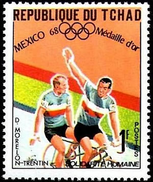 Trentin et Morelon Mexico 1968