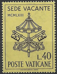Vatican Saint-Siège vacant 1963