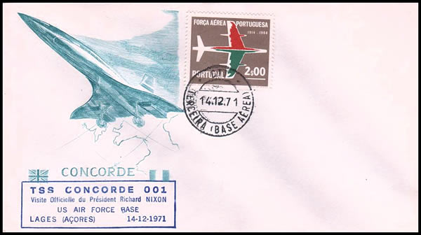 Voyage Pompidou en Concorde