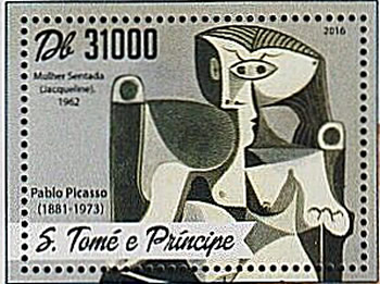 Tableau de Picasso jacqueine