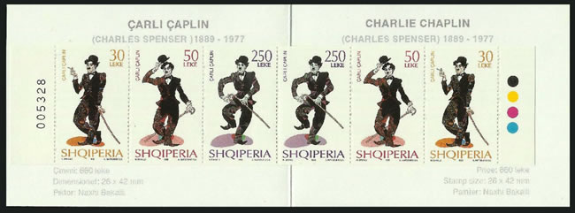 Charlie Chaplin Albanie