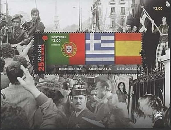 40ème anniversaire de l'avènement de la démocratie au Portugal en Grèce et en espagne