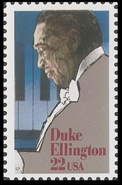 Duke Ellington, timbre des USA