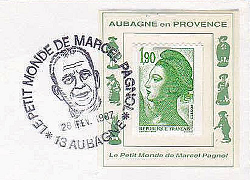 porte-timbre-Marcel Pagnol