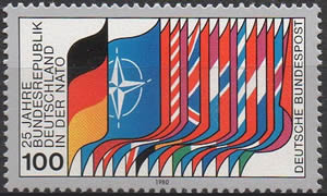 25ème anniversaire de l'entrée de la RFA dans l'OTAN