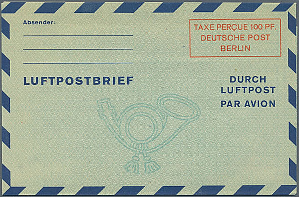 Aérogramme LF1 type II Berlin