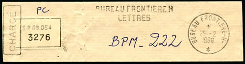Bureau Frontière H lettres