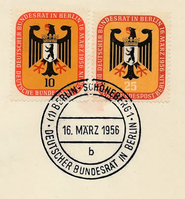 Réunion du Bundesrat à Berlin 1956