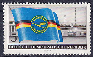 Drapeau de la deutsche Lufthansa (DDR)