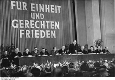 2ème Congrès du peuple allemand mars 1948