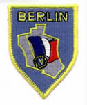 insigne des forces françaises à berlin