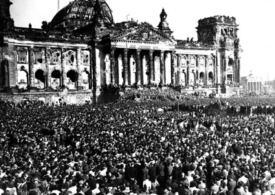 Manifestation anticommuniste à Berlin 9 septembre 1948